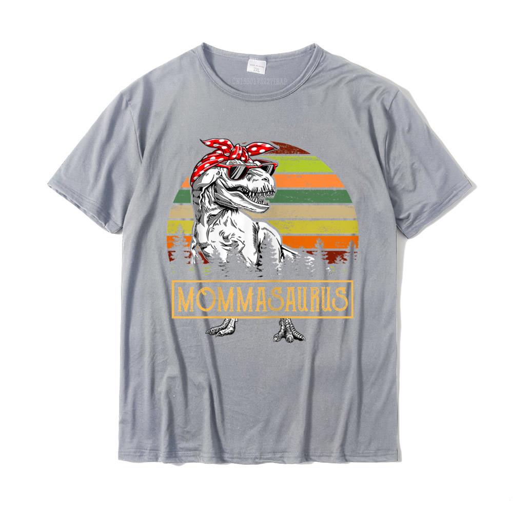 Womens Mommasaurus Dinosaur Tshirt Rex Mother Day For Mom T-Shirt Casual Tops T Shirt for Unisex Hip Hop Cotton T Shirts Custom