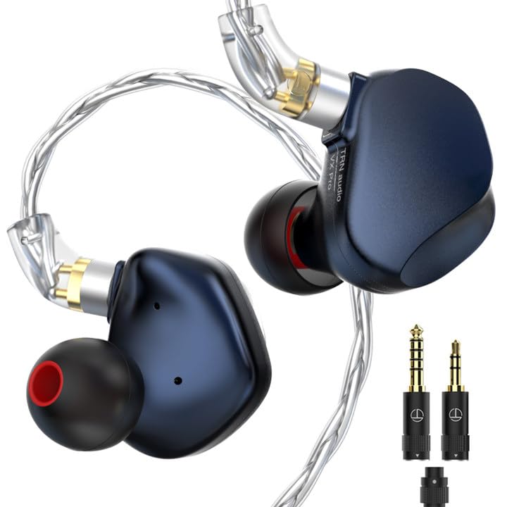 

TRN VX Pro Ear Monitor Наушники с высоким разрешением Гибридные наушники-мониторы Алюминиевый корпус Сменный штекер QDC Отсоединяемый кабель Высокая звукоизоляция