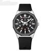 CURREN 8437 Luxury  Fashion Casual Design Quartz Watch Luminous Hands Silicone Strap Wristwatches for Men's Montre Relojes Homme