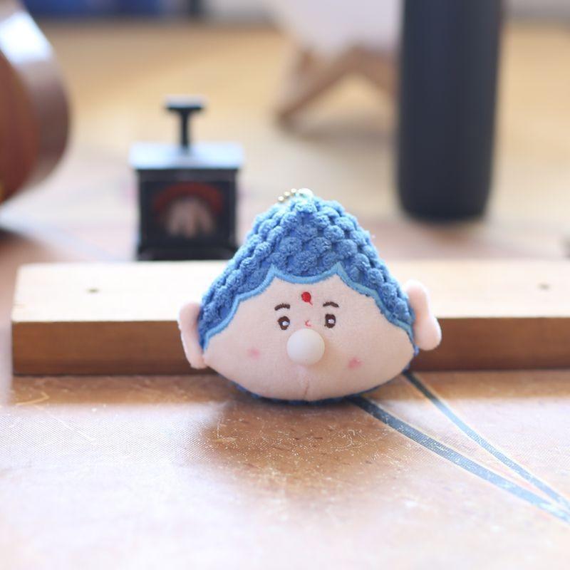 Bodhisattva And Tathagata Plush Doll Keychain For Meditation Enthusiasts