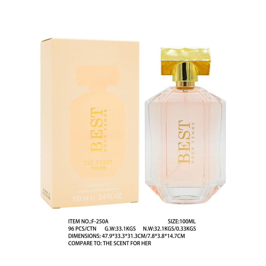 100ml Women's Perfume: Fresh, Long-lasting Oriental Floral Fragrance