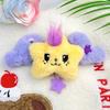 Fashionable Star shaped Plush Keyring Decoration Perfect For Bags And Gift Giving Handmade Keyring Backpack Accessory