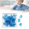 19/29Pcs/Set Acrylic Puzzle Impossible Challenge Difficult Jigsaw Game Level 10 Brain Challenge Irregular Puzzle Educational Toy Kids Teens Adults
