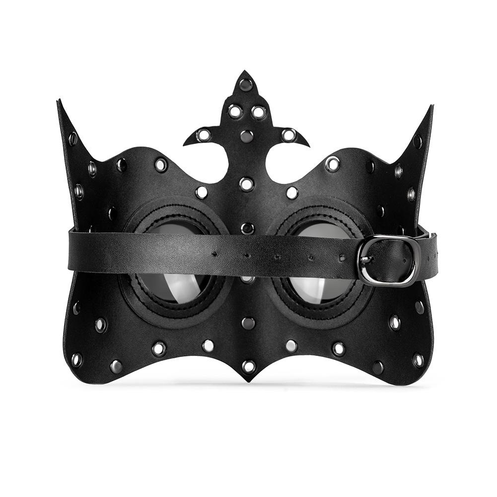 Halloween Pu Skin Funny Mask Cos Cosplay Props Nightclub Orgy Mask