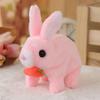 Elektrisches Plüschkaninchenspielzeug Interaktives Springen Zucken Schütteln Ohren Hasenspielzeug Kleinkinder