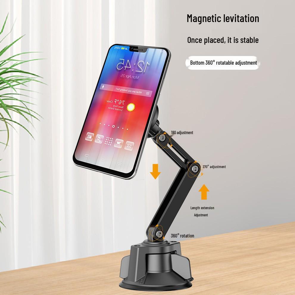 Suction Cup Phone & Tablet Holder for Car, Selfies, and Video Recording