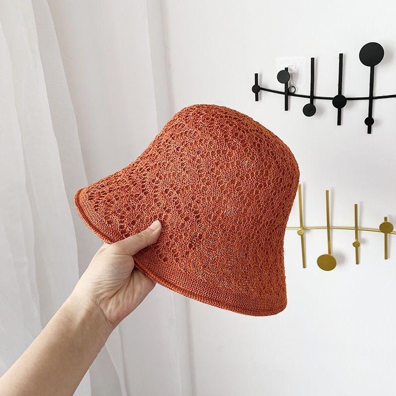 Summer hat children versatile thin bucket hat bucket hat sun hat foldable sun hat adult versatile wind