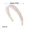 Koreanisches Retro Feen Braut Perlen Stirnband Haar Accessoire Schleier Clip
