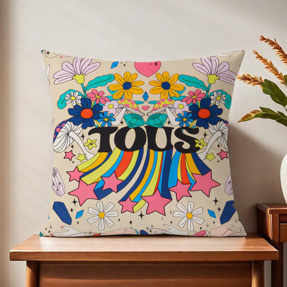 CRAFTED WITLOVE Ttouss cushion cover For Pillow Printing Sofa Decoration Home Car Room Coffee Shop Office Nordic Simplicity