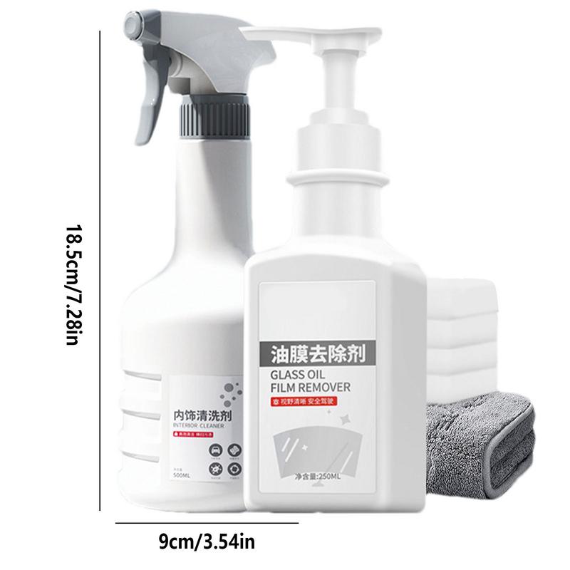 Car Interior Cleaner Multi Surface Cleaner Spray Effective High Foam Multipurpose Car Cleaner For Dash Leather Trim Glass Fabric