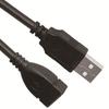 Cabo de extensão USB 2.0 de 1M macho para fêmea conector adaptador de cabo de sincronização de dados
