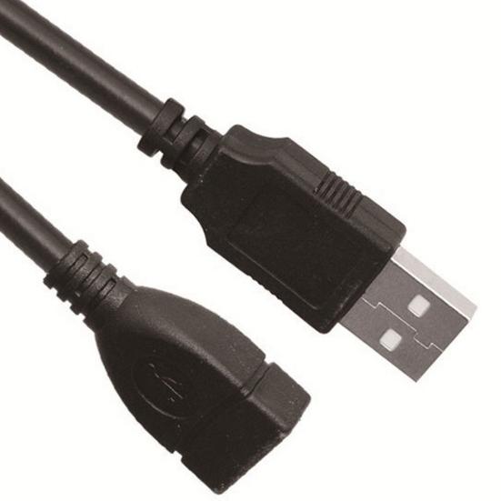Cablu de prelungire USB 2.0 de 1 m, conector de cablu de sincronizare a datelor de tip masculin la femel