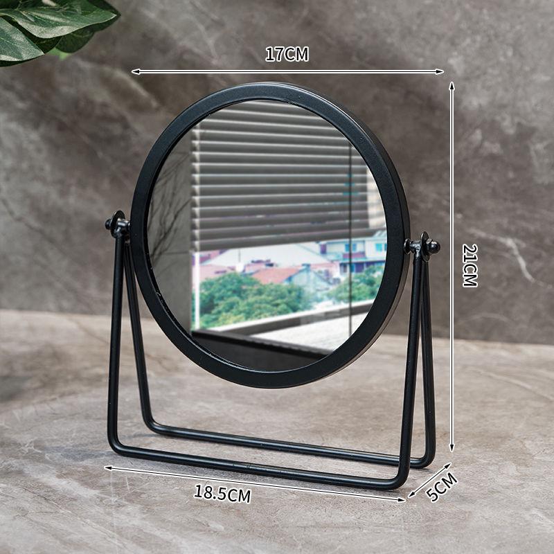 

Круглое зеркало для макияжа - Настольное зеркало для макияжа для спальни или общежития