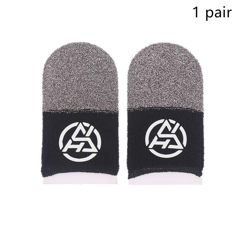 

1/2 Pair Luminous Fingertips Sweat-Proof Game Finger Sleeve Finger Cots Cover Sensitive Mobile Touch Glove For Pubg Phone Games