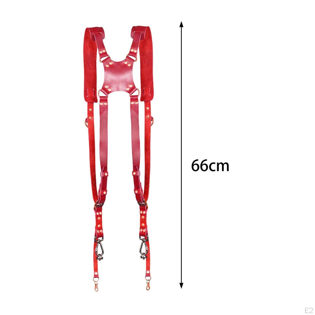 Camera Strap Practical Comfortable Photographers Compact Double Shoulder