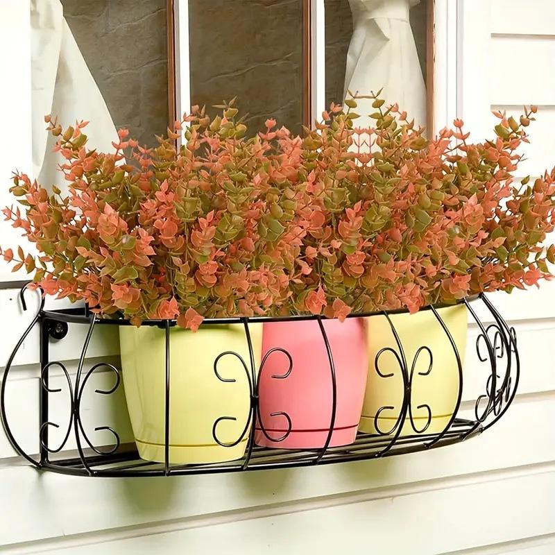 Künstliche Blumen Falsche Herbstpflanzen, Innen- und Außenbereich Künstliche Herbstblumen UV-beständige Pflanzen für Party Heim Gartendekor