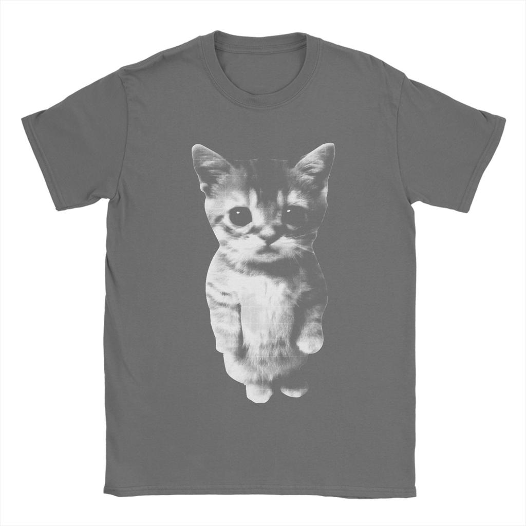 El Gato Sad Kitten Funny Meme Sad Crying Cat Munchkin Kitty T Shirt 100 Cotton TShirts For Man Tshirt Short Sleeve Top Tees