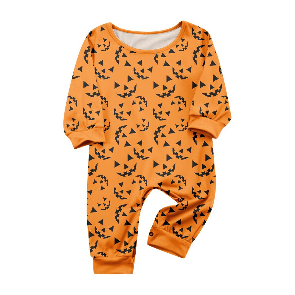 Druck Niedliches Familien-Set Pyjamas, Hauskleidung, Familien-Set Langarm-Oberteil Hosen-Set