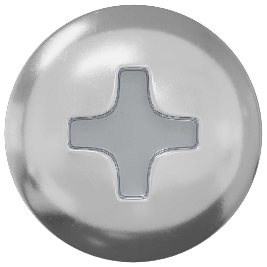 Screw 12 Pcs Silver 9.8 X 35 Mm Iron