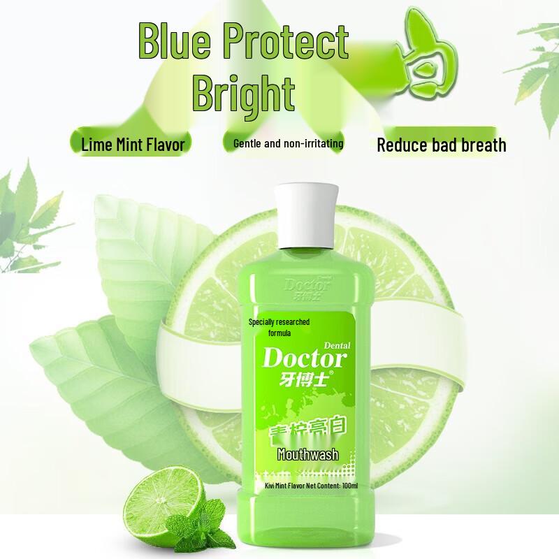 Dr. Tooth Lime Whitening Mouthwash