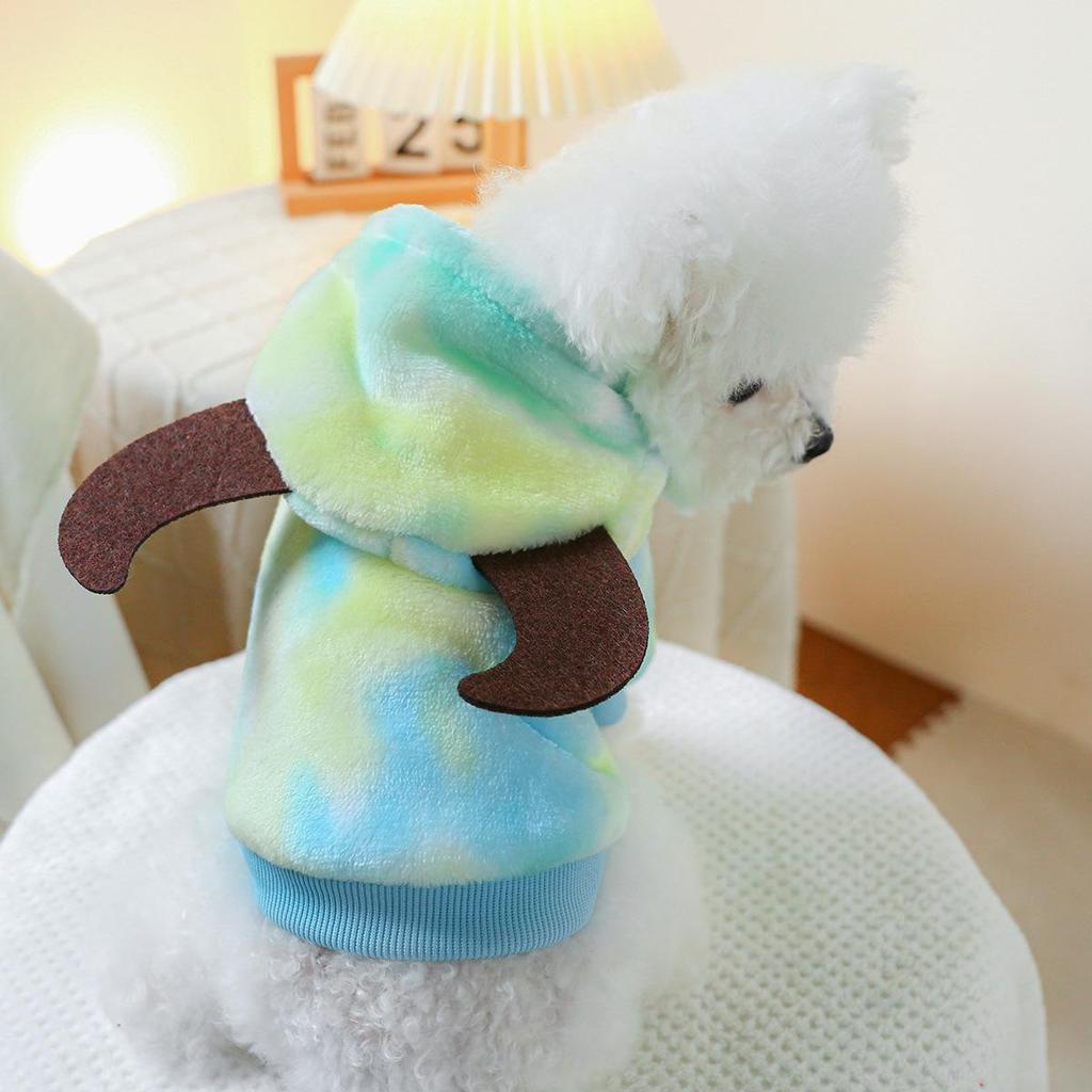 PETCIRCLE Jesień/Zima Plus Aksamit Ciepła Odzież dla Zwierząt - Kolekcja Cosplay dla Psów i Kotów
