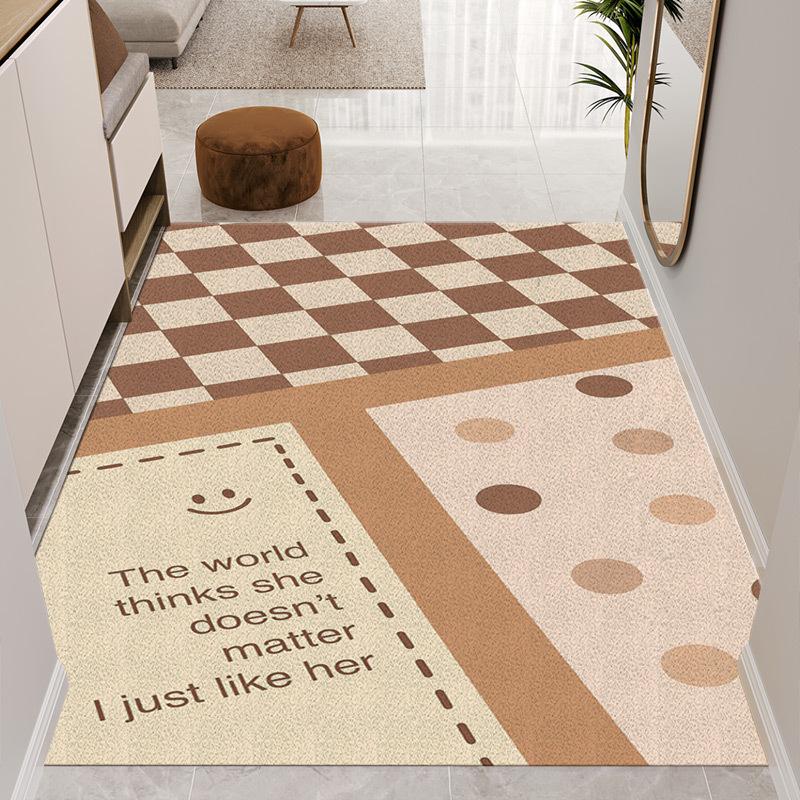Entrance Carpet Non-slip Floor Mats Home Rugs Carpet Kitchen Corridor Fashion Doormat