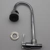 360° Rotating Folding Faucet 2 Modes Kitchen Sink Faucet Wall-Mounted Water Faucet  Laundry Sink
