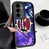Phone Case for Samsung Galaxy A17 A16 A15 A14 A13 Geometry Dash Game A56 A36 A26 A55 A35 A25 A54 A34 A24 A53 A33 A23 A07 A06