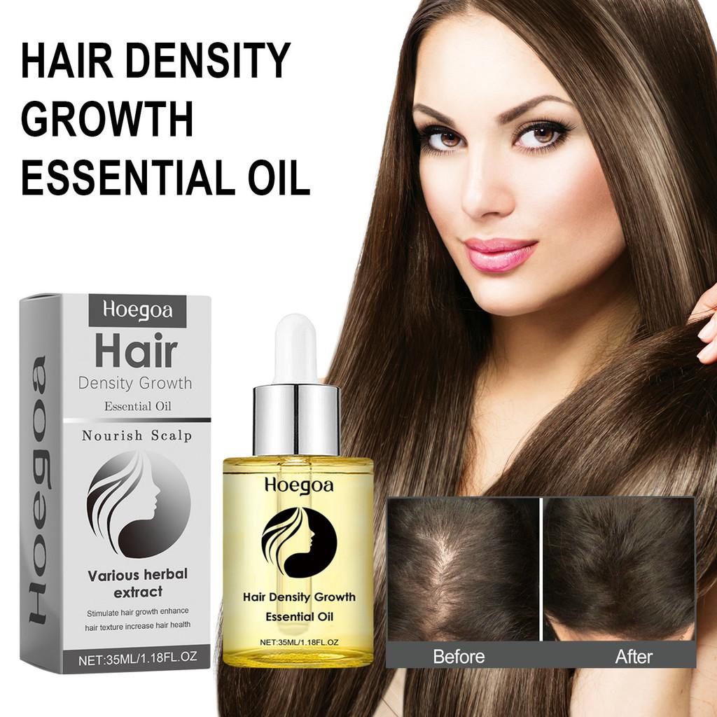 Hoegoa Nourishing Hair Oil For Damaged And Dry Hair Promoting Healthy Softness 35ml
