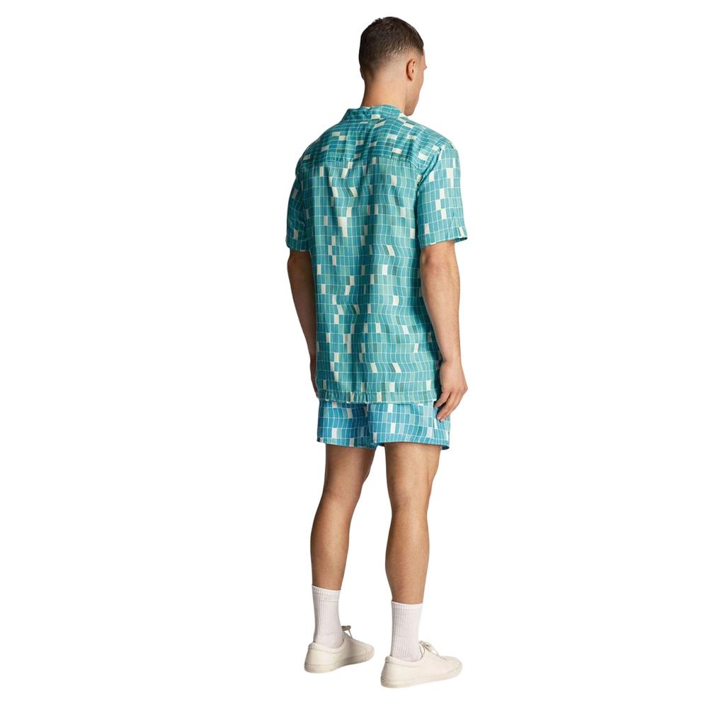 Lyle & Scott Men's Pool Print Swim Shorts