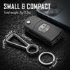 KeyUnity KD00 Titanium Keychain, Keyring, Carabiner, Key, Simple, Key Chain, Fall Prevention, Lost Prevention, Easy Installation, Durable, Gift, KD00