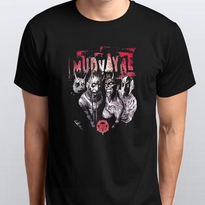 Μπλουζάκι Μπάντας Mudvayne S M L XL XXL 3 4 XL χρώματα Μαύρο