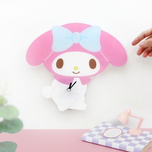 [NARA HOMEDECO] NARA HOMEDECO Sanrio My Melody Acrylic Wall Clock Cutie NONE