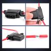 Kiligen 5pcs Inline ATC ATO Fuse Holder for Car 20A Waterproof 6pcs Medium