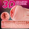 Male Masturbator,Realistic Pocket Pussy Vagina Textured with Depth Lifelike Soft and Fleshy Texture,Penis Training Masturbators Sex Toy for Men