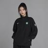 Nike NBA Boston Celtics Player Edition Zip-Up Long Sleeve Basketball Jersey Women Tops FB6638-010