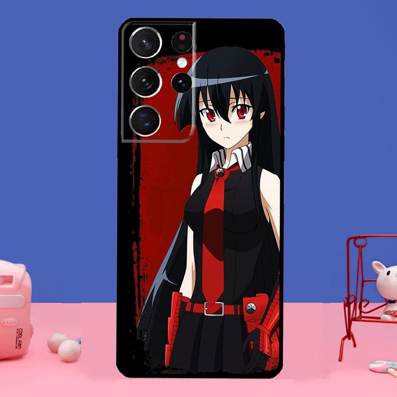 

Чехол для телефона с аниме «Убийца Акаме» для Samsung Galaxy S21 Ultra S20 FE S8 S9 S10 S22 Plus Note 20 Ultra, полное покрытие Note 20 Ultra