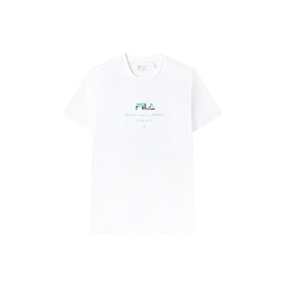 

New FILA T Shirts Men s White F11M328105FWT M