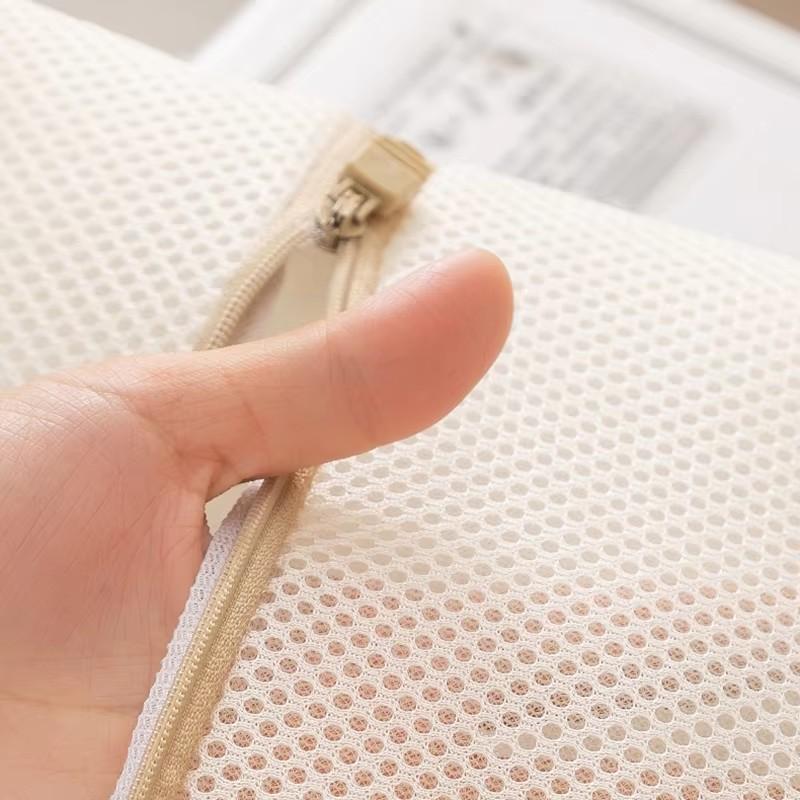 1/7PCS Thicken Laundry Bags Exquisite Embroidery Durable Mesh Wash Bag Machine Wash Protect Clothes High Quality Sandwich Fabric