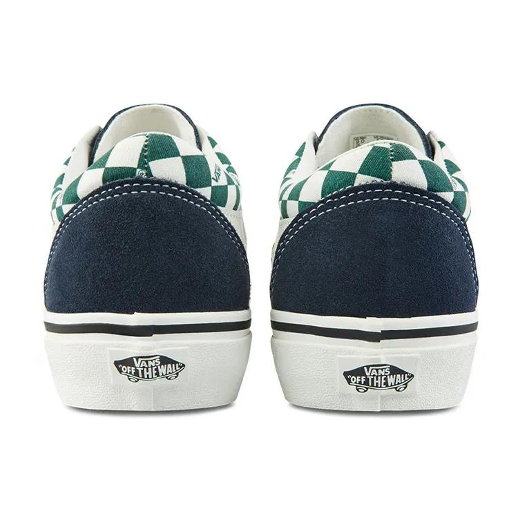 Vans Bold Ni Checkerboard Green / White (Unisex) Skate Shoes VN0A3WLP5E1