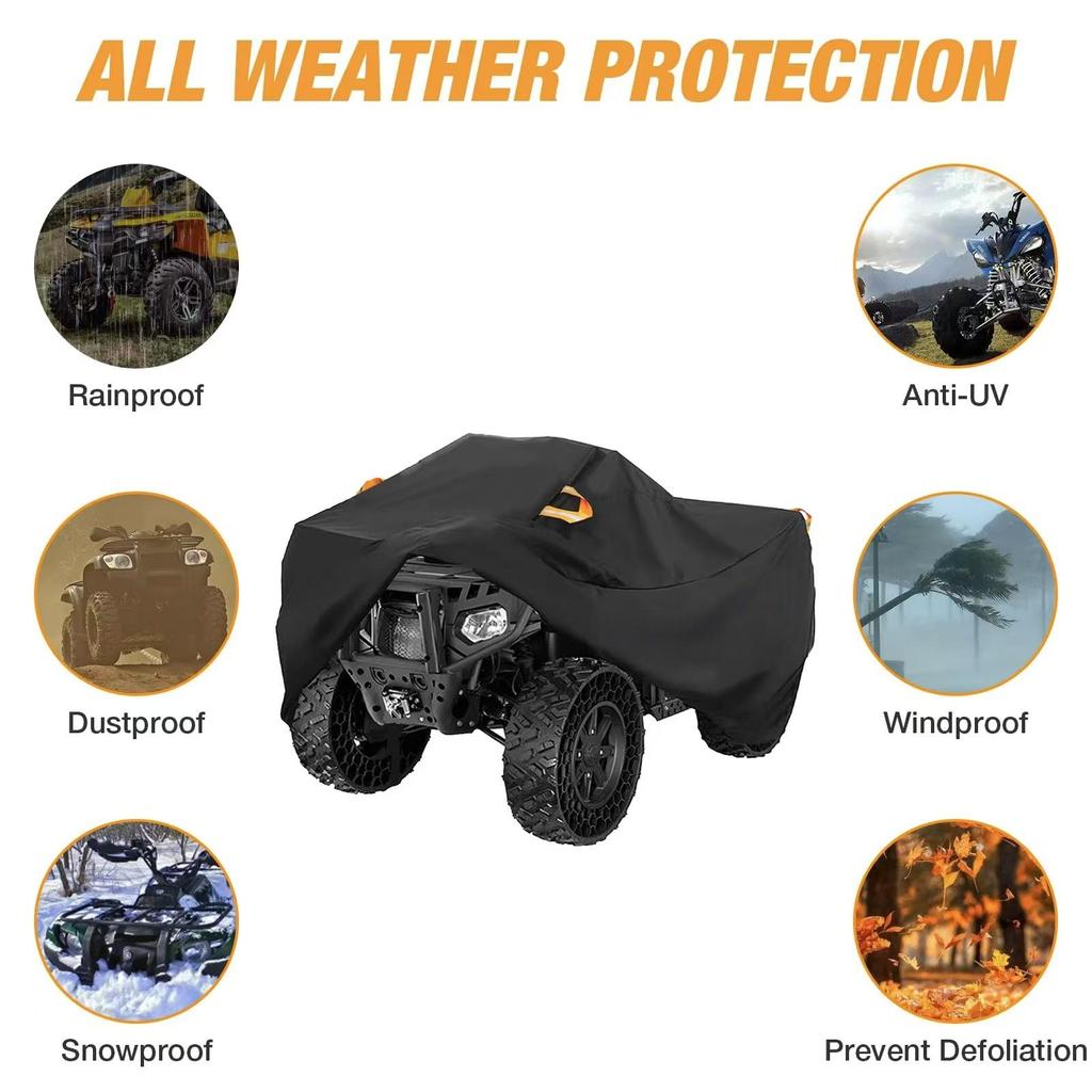 Funda impermeable y antipolvo para quads y coches de playa
