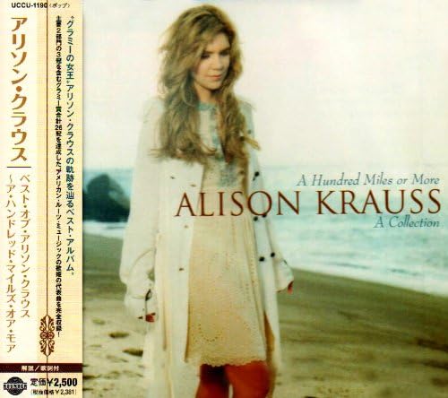 CD ALISON KRAUSS  Best of Alison Krauss  A Hundred M UCCU1190 Japan ObiPop Used