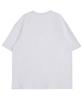 ASTRAL PROJECTION Lettering Logo Emblem Round Neck 15-Count Cotton Short Sleeve T-Shirt_White