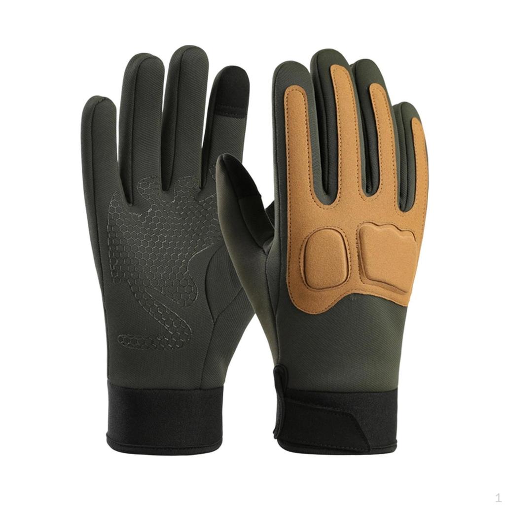 Motorcycle Gloves Cycling Anti Slip Palm for Men Women Touch Screen Climbing Camping