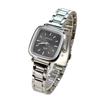 Elegant Women's Light Luxury Steel Band Wristwatch with Stick Markers