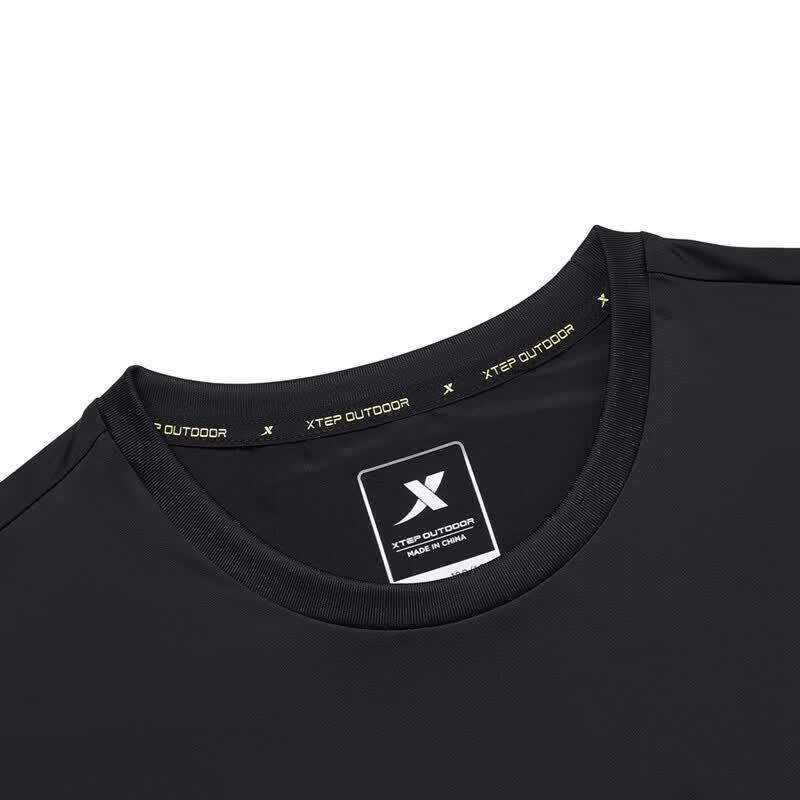 Xtep Men's Versatile Sport Short Sleeve Knit T-Shirt