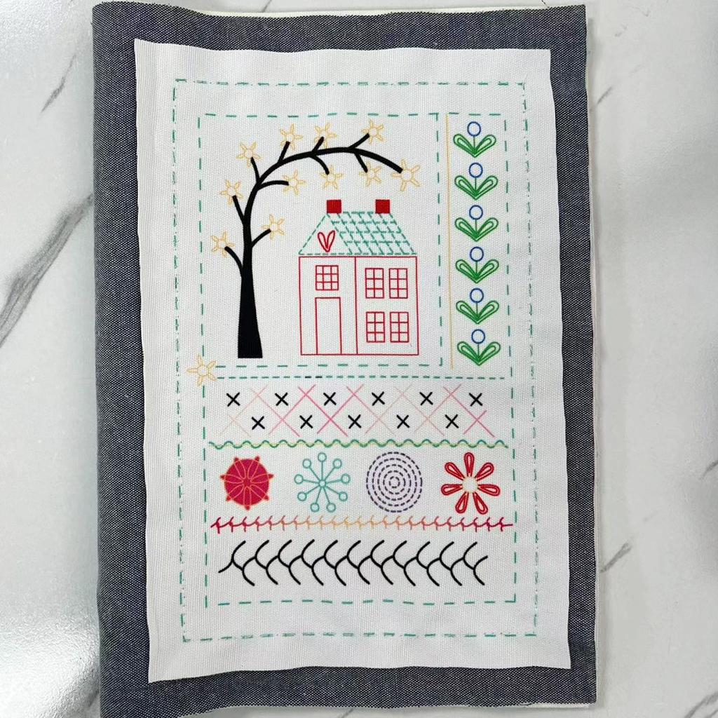 Sömnadsbok Stygnböcker Broderi Instruktionsbok Handgjord Sömnadsmönstersats Förbättra Sömnadstekniker