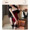 Man Wants Erotic Underwear Female Sexy One-piece Seduction Pajamas Passion Open Crotch Free Pajamas Uniform Set 9223