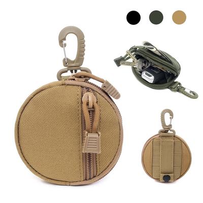 Tactical Portable Outdoor Tool Pocket Military with Zipper Pouch Key Holder Wallet Coin Purses