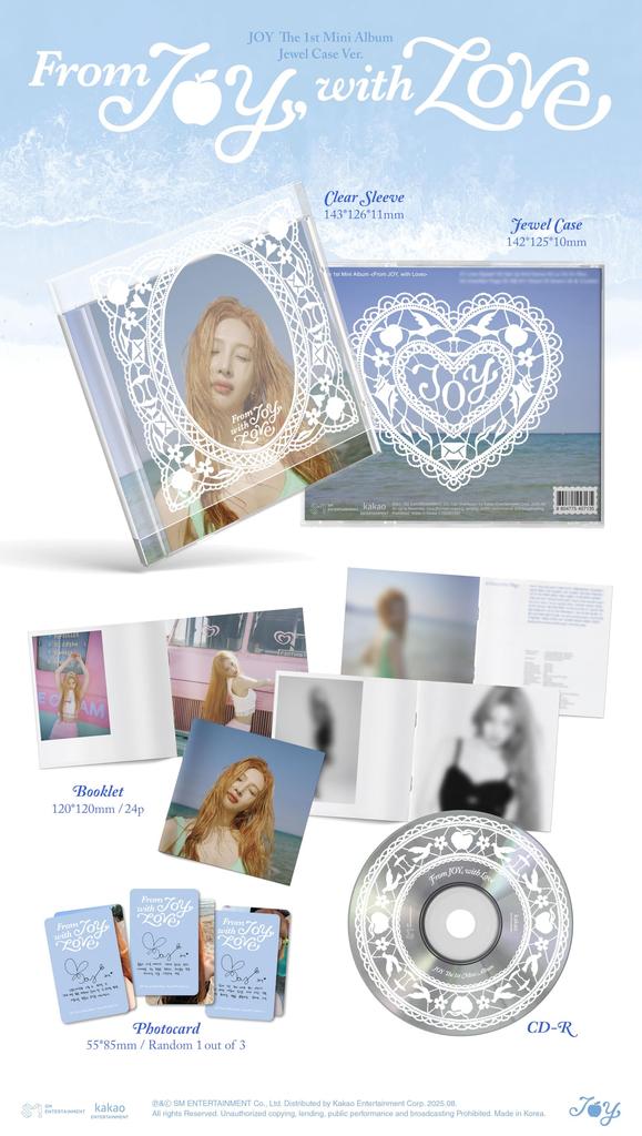 [Official Import] JOY [From JOY, with Love] (Jewel Case Ver.) (Korean Edition)